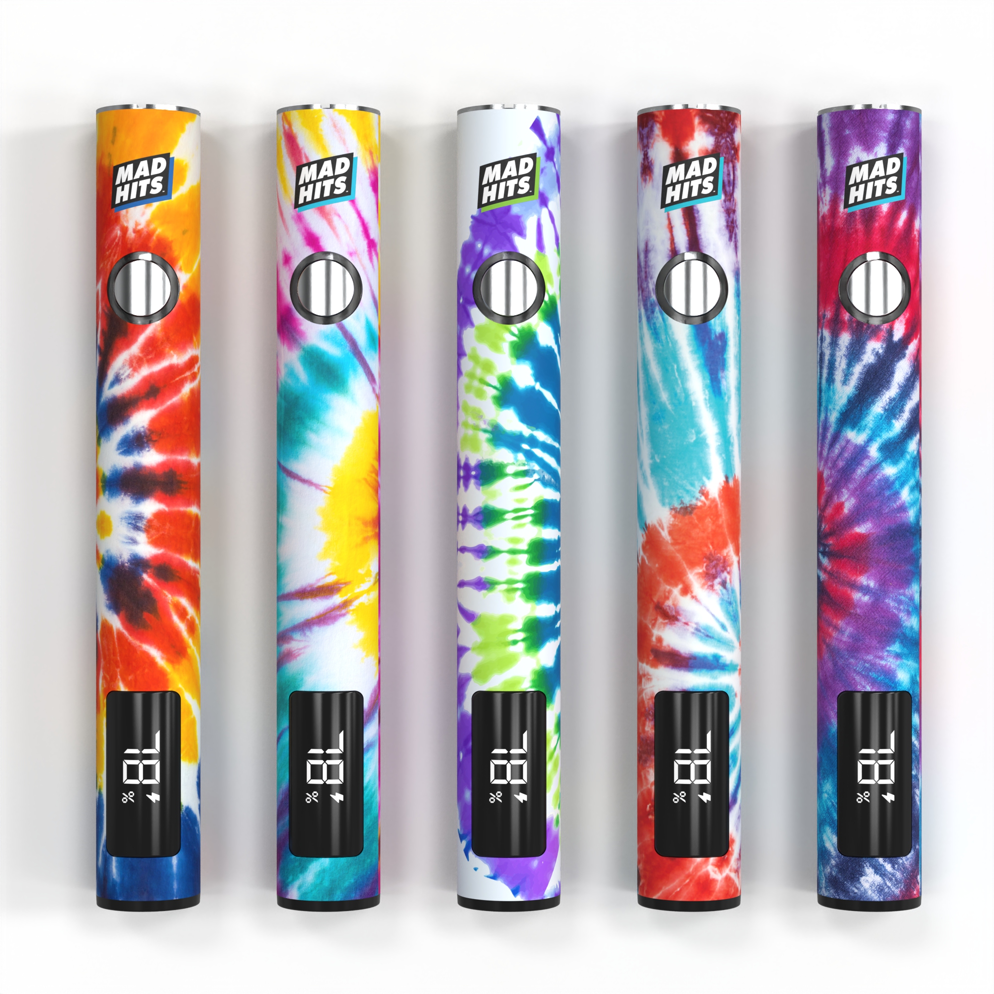510 vape battery tie-dye