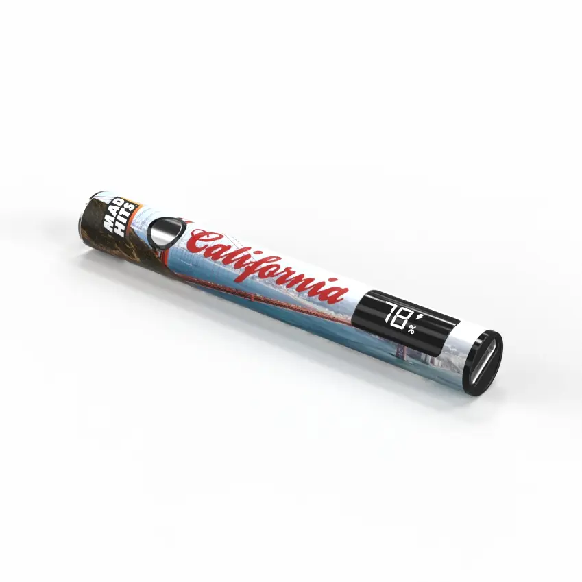 MadHits California Golden Gate 510 Vape Battery
