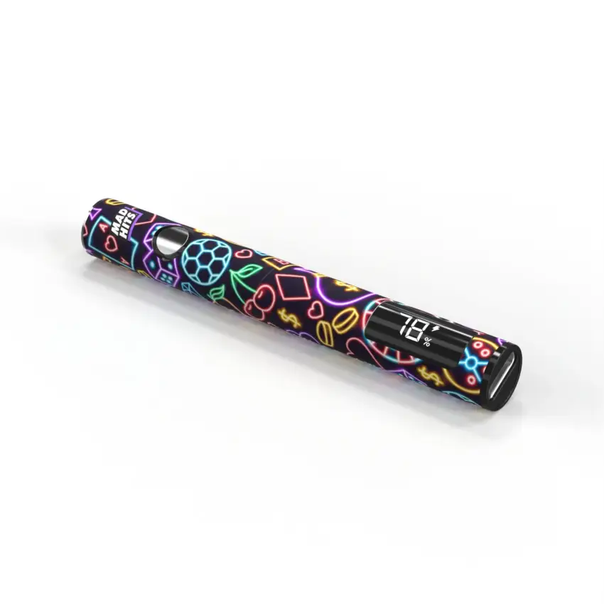 MadHits Neon Lights Las Vegas 510 Vape Battery