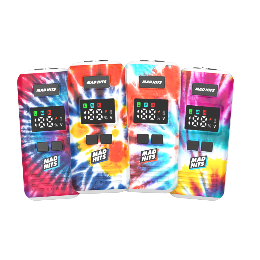 Madhits Boxr Tie-Dye Vape Battery
